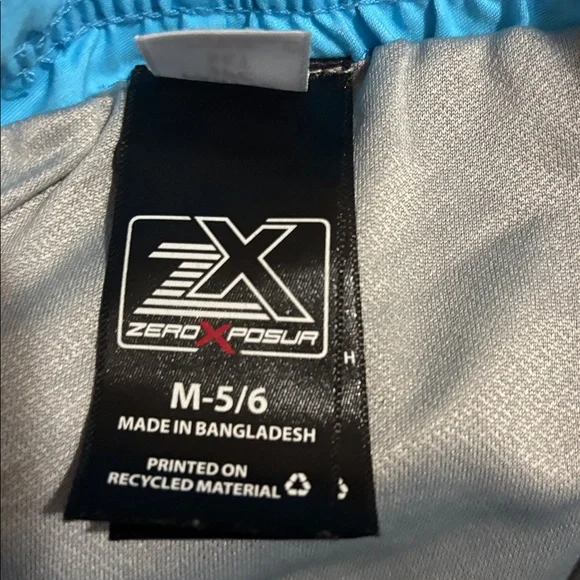 ZeroXposur Kids Swim Trunks - Blue and Black - Picture 5 of 6